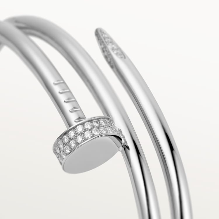 Cartier Juste un Clou bracelet, double, diamonds - Image 3